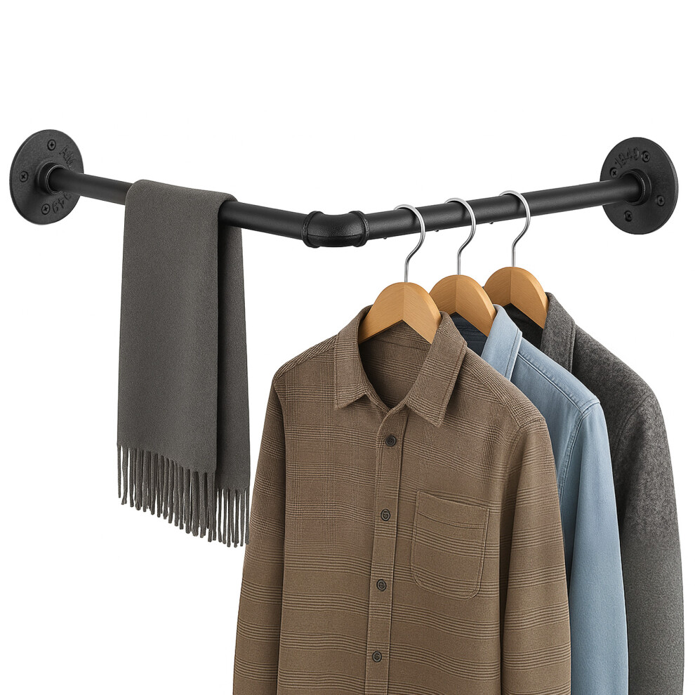 Wall mounted clothes hanging rail – Find the best price