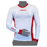 Nelo Nelo Sweater White/Red, XS