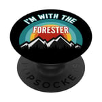 I'm With The Forester PopSockets Swappable PopGrip