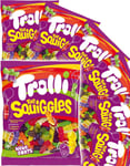 24 st Trolli The Squiggles - Gelégodis med Olika Söta och Sura Fruktsmaker - Hel Låda 3,6 kg