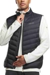 Twentyfour Finse Dunväst Herr Soft Black