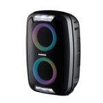 Party Speaker Portable Rechargeable Bluetooth 30W Colour Changing LED Black