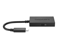 Lenovo USB C to HDMI Plus Power Adapter - Adaptateur vidéo externe - USB-C - HDMI - pour 100e Chromebook, Miix 720-12, Thinkpad 13, ThinkPad P51s, T470, X1 Tablet, X1 Yoga, black