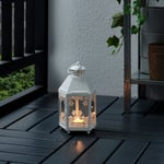 IKEA KRINGSYNT lykta för värmeljus, in/utomhus 21 cm
