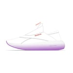 Reebok Women's DMX Comfort Slip ON Walking Shoes, White/Digital Purple/Grey 1, 9.5 UK