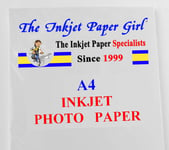 A4 180g Matte Photo Inkjet Paper 20 Sheets