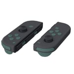 eXtremeRate Pine Green Replacement ABXY Direction Keys SR SL L R ZR ZL Trigger Buttons, Full Set Buttons Repair Kits with Tools for Nintendo Switch Joycon & Switch OLED Joy con