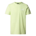 THE NORTH FACE Simple Dome T-Shirt Astro Lime S