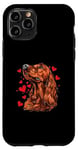 iPhone 11 Pro Irish Setter Hearts Dog Breed Graphic Case