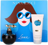 Luna Les Belles de Nina By Nina Ricci For Women Set: EDT + BL 2.7oz+3.4oz New