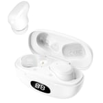 Bluetooth-öronsnäckor X19 TWS vit - TheMobileStore Hörlurar & Headset