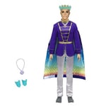 Barbie Dreamtopia poupée 2-en-1 Ken Transformation Prince, Transformable en Triton avec 2 Tenues et Accessoires, Jouet pour Enfant, GTF93