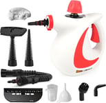 Belaco Multipurpose Steam Cleaner 1050W, 9 Pieces Accessory kit for Multi Red &