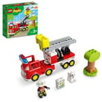 LEGO Duplo Fire Engine with Lights and Sounds 21 Pieces Set 10969 for Ages 2+