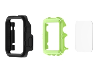 Griffin Survivor Tactical - Skärmskydd för smartwatch - polykarbonat, TPE - grön