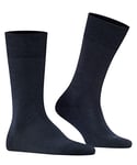 FALKE Men's Sensitive Berlin M SO Wool Cotton With Soft Tops 1 Pair Socks, Blue (Dark Navy 6375) new - eco-friendly, 11.5-14
