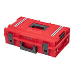 QBRICK SYSTEM Malette Outils Boîtes à Outils Valise ONE 200 2.0 Technik RED Ultra HD Rouge 600 x 400 x 205 mm