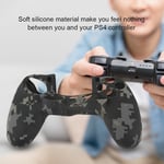 Soft Silicone Sleeve Dustproof Case Handle Cover For PS4 Controller Gray