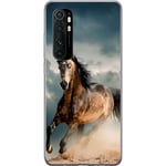 Xiaomi Mi Note 10 Lite Gennemsigtigt Telefoncover Springande Häst