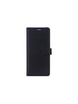 Radiationprotected Mobilewallet PU Samsung S20 Ultra Flipcover Black 3-Led RFID
