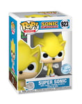 Funko Pop Sonic The Hedgehog Super Sonic Special edition  #923 Brand New