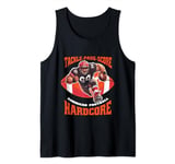 American football players in the middle of the game - football Tank Top