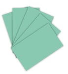 folia- Lot de 50 Feuilles de Papier à Dessin en Couleur Menthe, Format A3, 130 g/m², comme Base pour de Nombreux travaux manuels, 10263370
