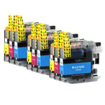 9 C/M/Y Ink Cartridges for use with Brother DCP-J752DW MFC-J4710DW MFC-J6920DW