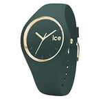 Ice-Watch - Ice Glam Forest Urban Chic - Montre Verte pour Femme avec Bracelet en Silicone - 001062 (Medium)