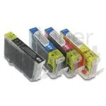 Compatible Canon CLI-8 B/C/M/Y Ink Cartridge Multipack