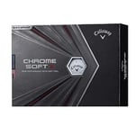Callaway Golf Ball Chrome Soft X 2020 1 Dozen (12 pieces) White