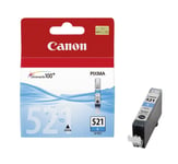 Genuine Canon CLI-521C Cyan Ink Cartridge for Pixma iP3600 iP4600 iP4700