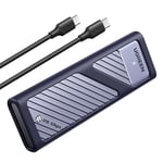 UGREEN Boîtier M2 SSD NVMe SATA 20 Gbps USB 3.2 Gen 2 Adaptateur Disque Dur Externe Aluminium M.2 2230 2242 2260 2280, Câble Inclus Supporte Trim UASP