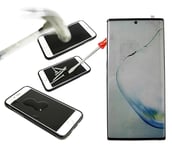 Full Frame Glas skydd Samsung Galaxy Note 10 Plus (N975F/DS) (Svart)
