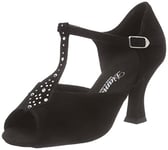 Diamant Chaussures de Danse pour Femme 010-060-101 Salon, Noir, 43 1/3 EU