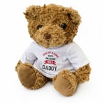 NEW - NUMBER ONE DADDY - Teddy Bear - Cute Cuddly Soft - Gift Present Number 1