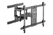 LogiLink beslag - fuld bevægelse - for LCD-tv/kurvet LCD-tv - sort