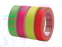 Tesa 04671-00049-10 Tekstiltape Tesa Tape® 4671 Neon-Orange (L X B) 25 M X 19 Mm 1 Stk