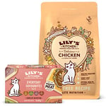 Lily's Kitchen Adult Wet and Dry Cat Food Bundle (2 kg and 32 x 85 g)