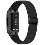 Fitbit Inspire 3 Armband i Elastiskt Nylon Svart