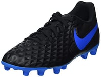 Nike Homme Legend 8 Elite SG-Pro AC Chaussures de Football, Black/Black/Blue Hero, 39 EU