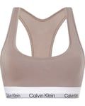 Calvin Klein Unlined Bralette W Rich Taupe (Storlek XL)