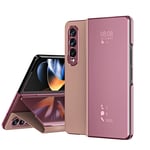 samsung Samsung Galaxy Z Fold 4 Mirror Folio Case Pink