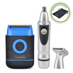 LLOYTRON | PAUL ANTHONY "TRAVEL PRO" MENS TRAVEL SHAVER & GROOMER KIT - H5902   