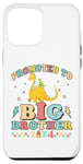 Coque pour iPhone 13 Pro Max Promu pour Big Brother 2024 Dinosaure T-Rex garçons tout-petits