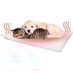 Självuppvärmande hundsäng hopfällbar självuppvärmande plysch kattsäng