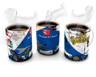 Mugtime (TM) - F1 Sauber Team Formula 1 one Oil Can car Coffee Tea Mug Ceramic Cup - 330ml 11oz
