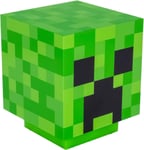 Minecraft Creeper Desk Light with Official Sounds, Handheld Night...