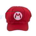 Super Mario Bros Hatt Luigi Brev Tryckt Cosplay Newsboy Cap Baseballkepsar För Vuxna Waluigi Wario Odyssey Cap Red