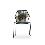 Moroso - Tropicalia Chair Varnished,Woven Chord Transparent/Milk/Opaline